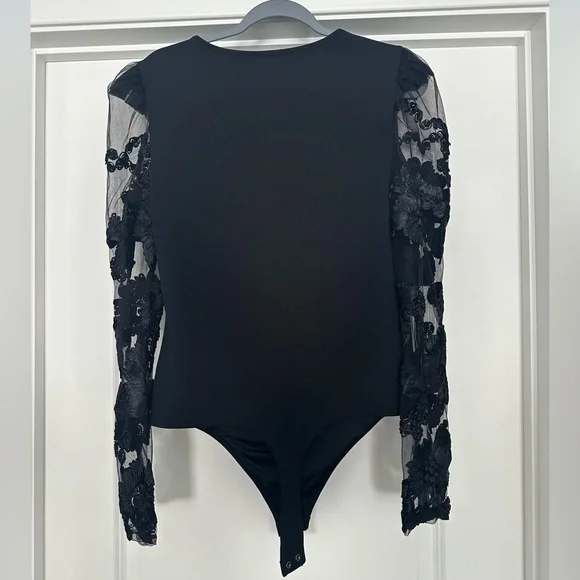 EXPRESS bodysuit top Size L - Picture 9 of 9